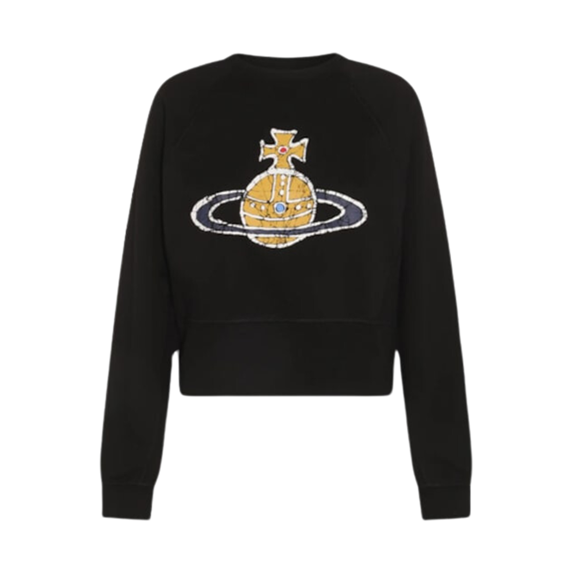 1I01000B-J0006-N401 Vivienne Westwood Time Machine SweatShirt Black