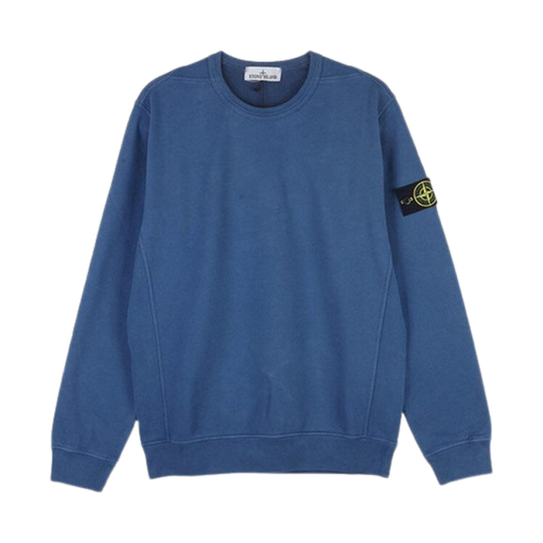 811562420-V0024 Stone Island 62420 Brushed Organic Cotton Fleece Crewneck Sweatshirt Avio Blue - 24FW