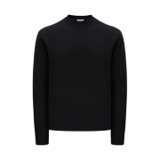 Moncler Wool Cashmere Jumper Black - 23SS