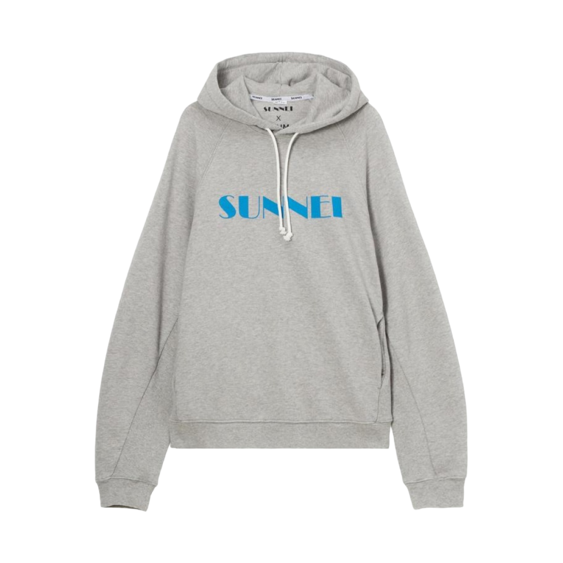 써네이 로고 후드 그레이(Sunnei Logo Hoodie Grey)