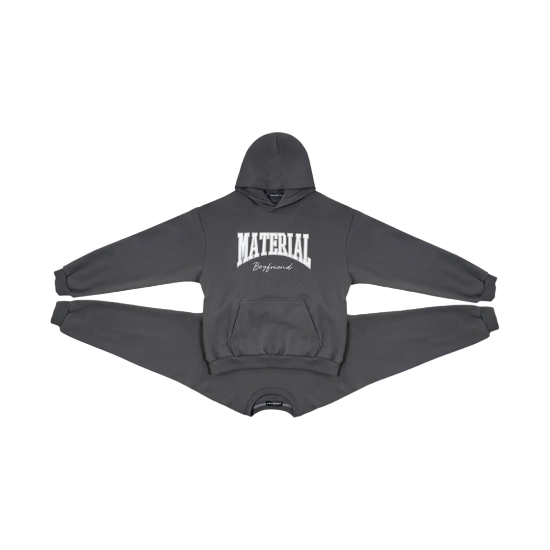 프로젝트 G/R 아슈라 후드 차콜(Project G/R Asura Hoodie Charcoal) - 1