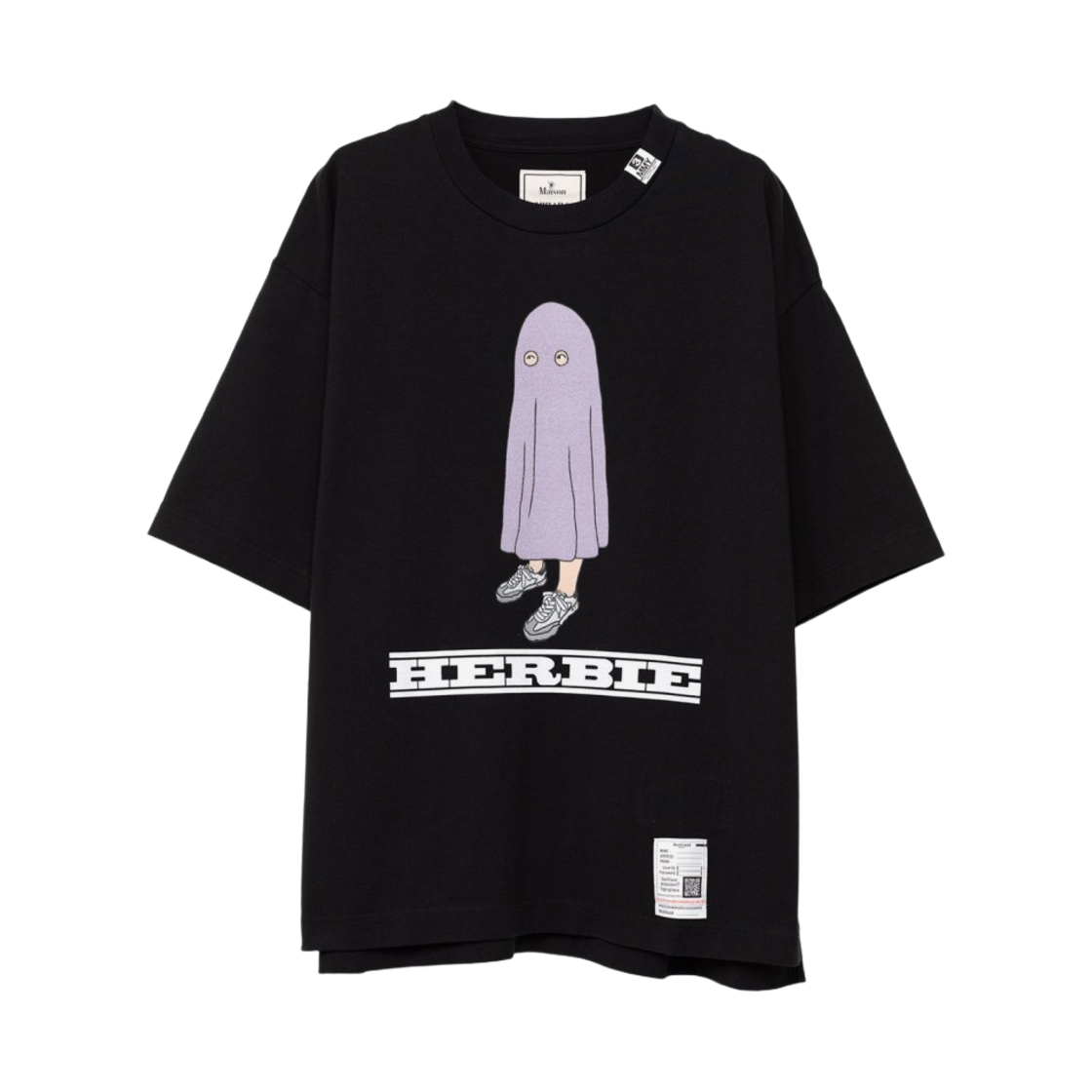 메종 미하라 야스히로 허비 프린티드 티셔츠 블랙(Maison Mihara Yasuhiro Herbie Printed T-Shirt Black) - 1