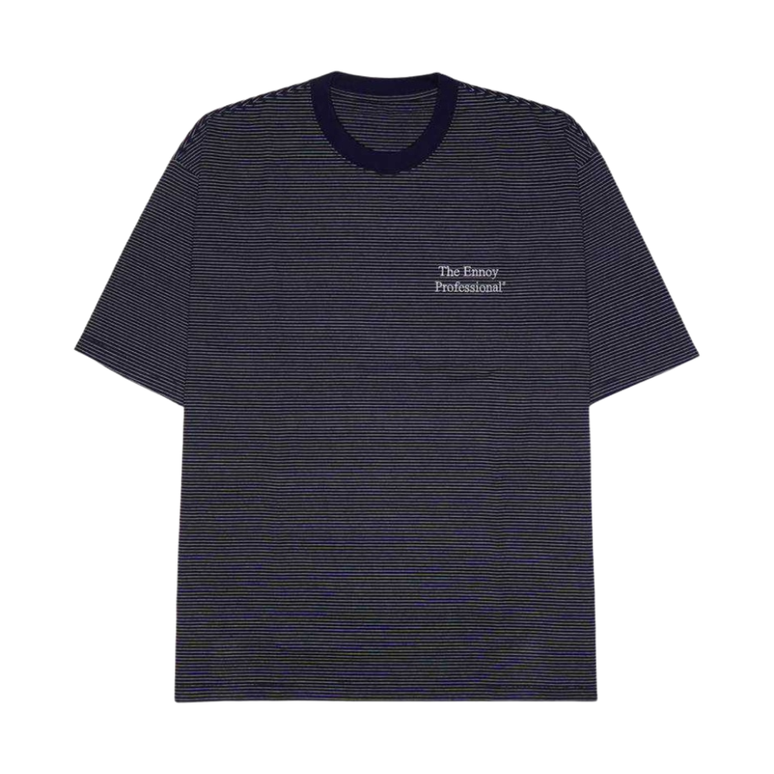 엔노이 숏슬리브 보더 티셔츠 네이비(Ennoy SS Border T-Shirt Navy)