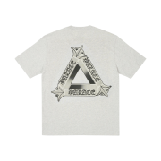 Palace Tri-OG T-Shirt Grey Marl - 24SS