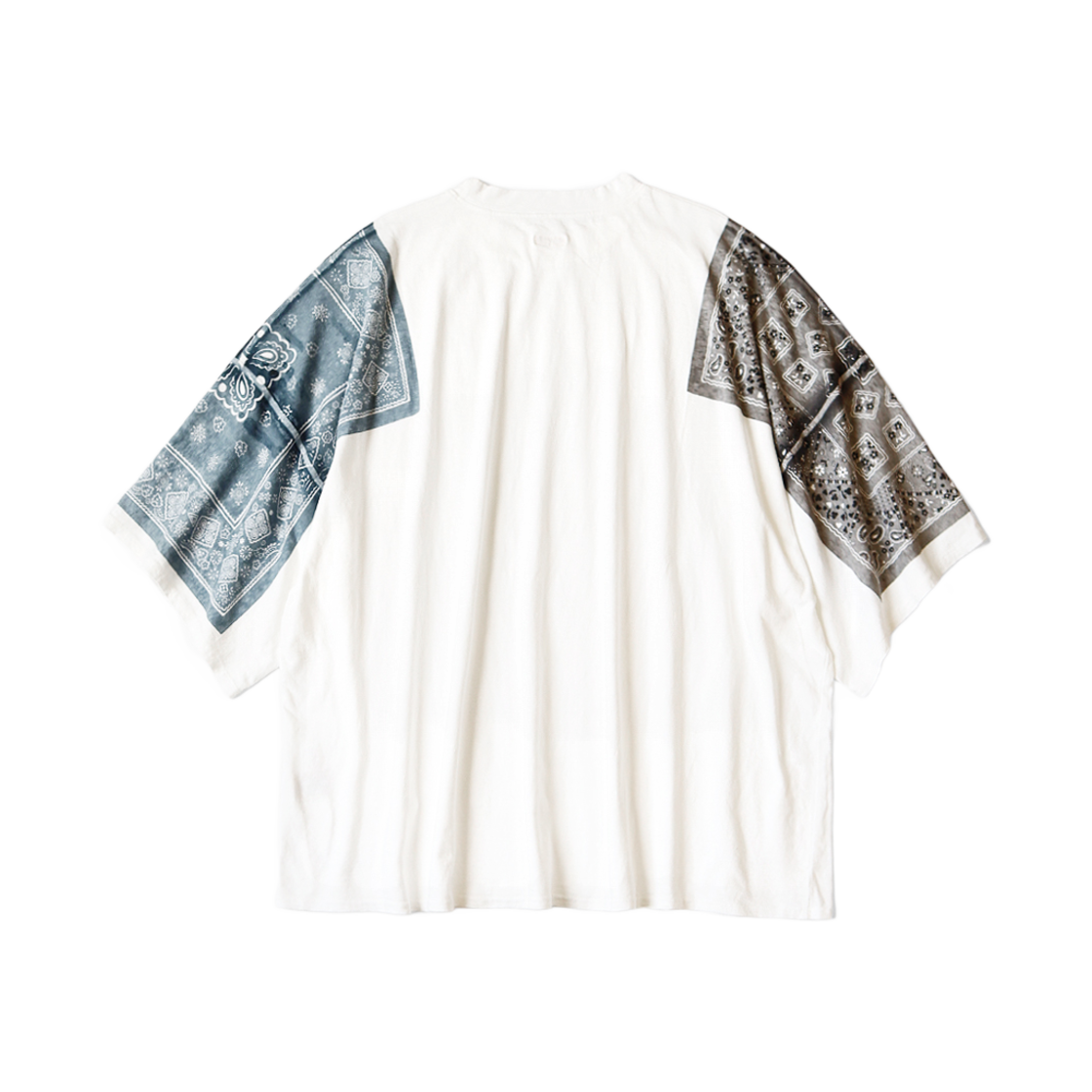 캐피탈 18.5 저지 반다나 휴즈 티셔츠 쿠키 색소폰(Kapital 18.5 Jersey Bandana Huge T-Shirt Cookie Saxophone) - 2