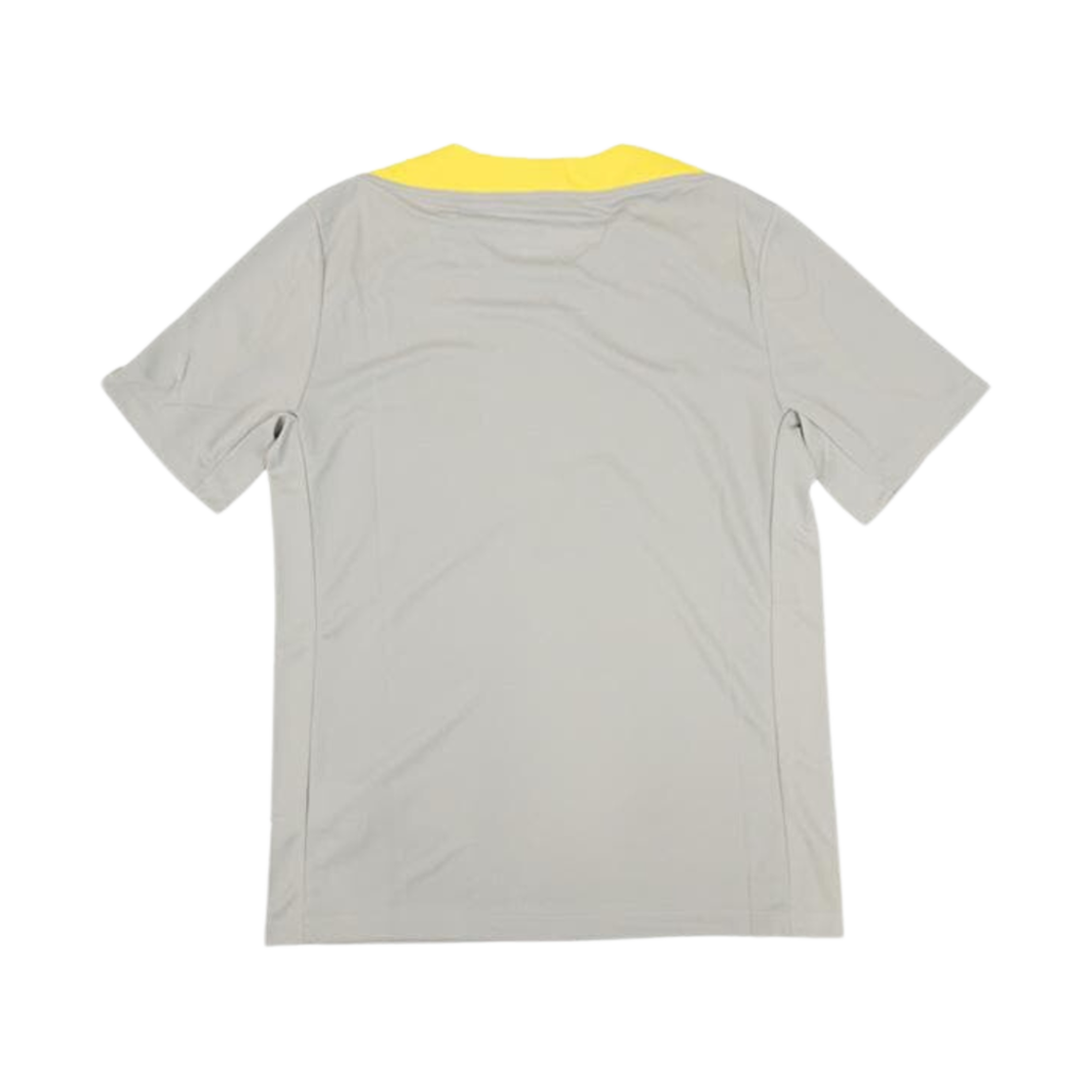 FQ2611-078 Nike Liverpool FC Strike 3rd Dri-Fit Football Knit Short Sleeve Top Light Smoke Grey Chrome Yellow - US/EU - #2