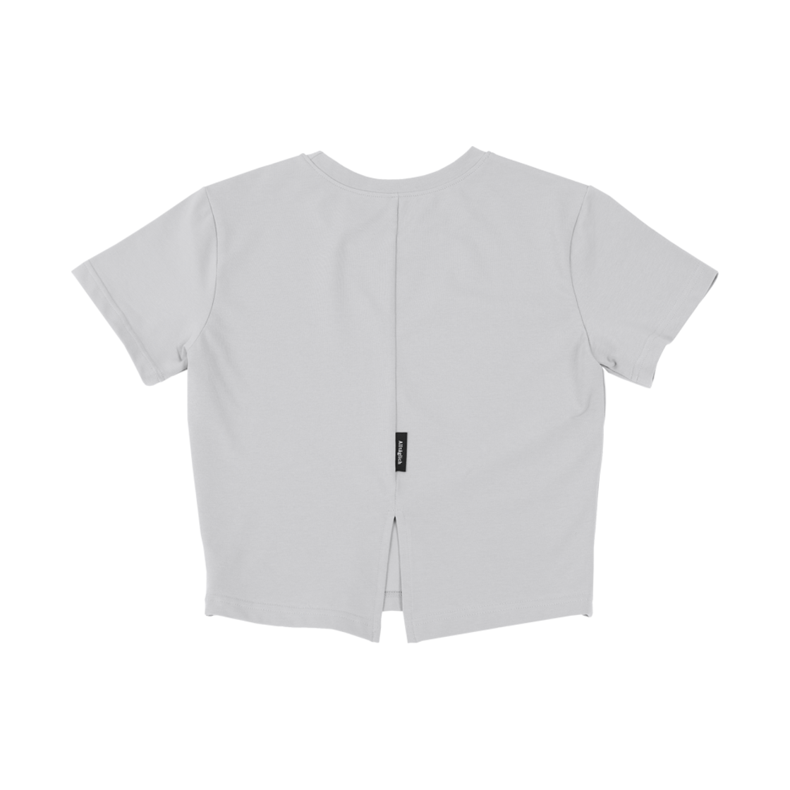 알테그리히 리사이클 슬릿 티셔츠 슬림핏 쿨그레이(ALLTAGLICH Recycle Slit T-Shirts Slim Fit Cool Grey)