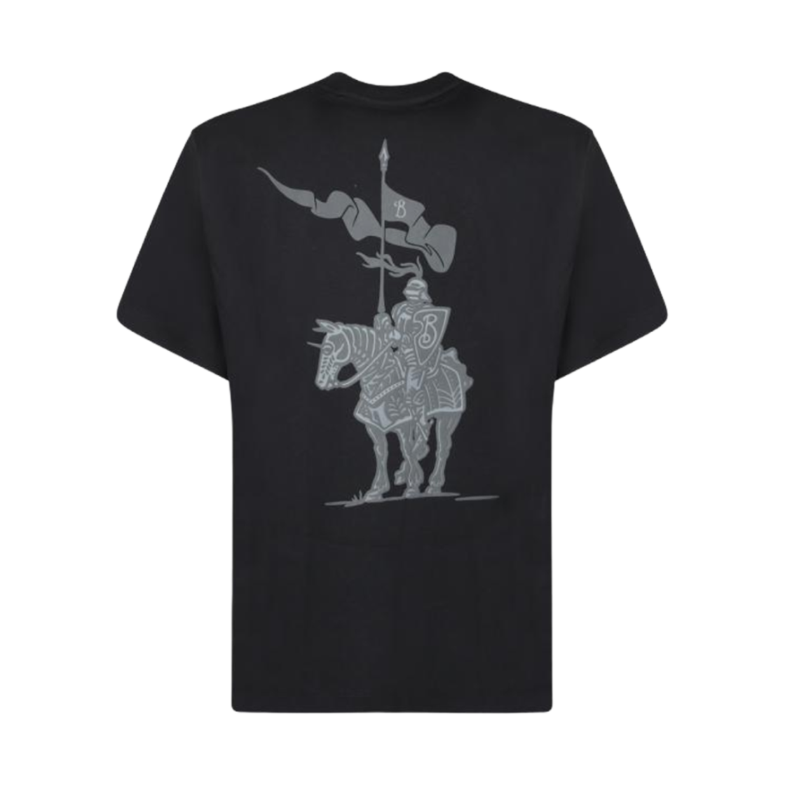 버버리 EKD 코튼 티셔츠 블랙(Burberry EKD Cotton T-Shirt Black) - 2
