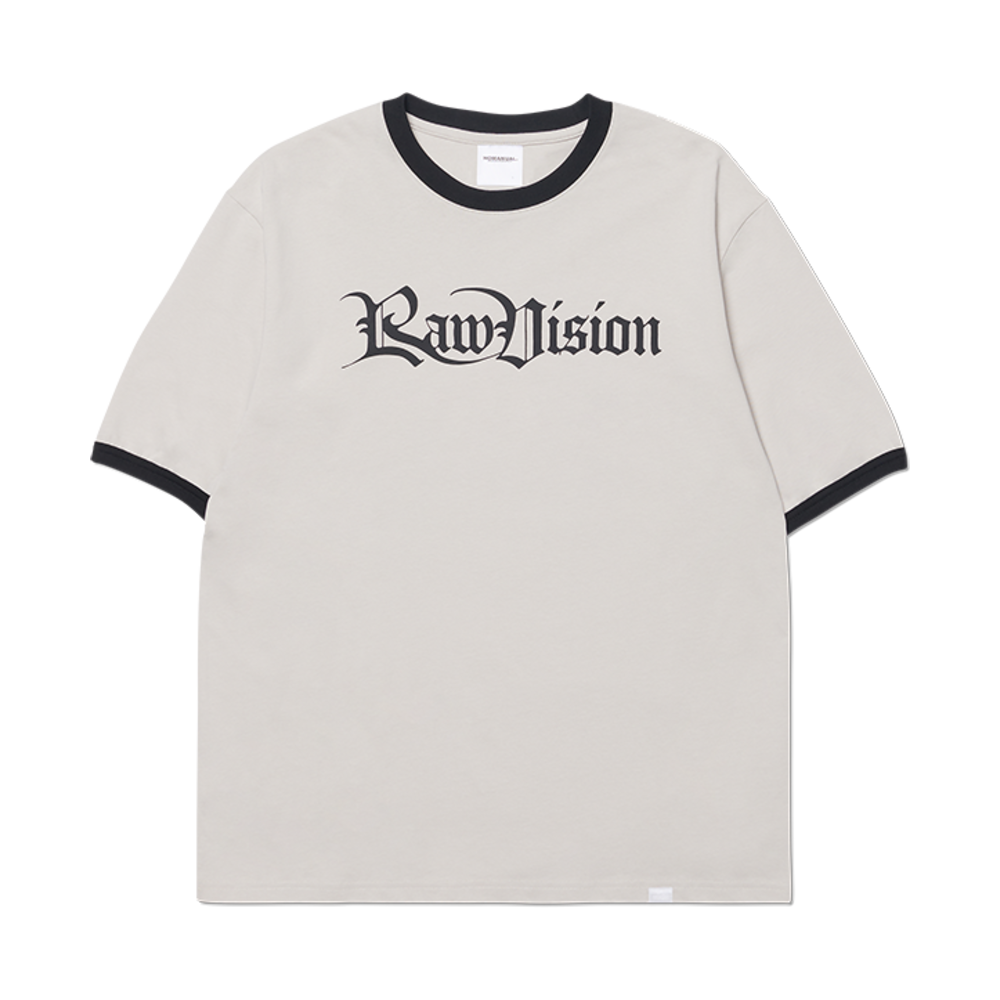 노매뉴얼 로우 비전 링거 티셔츠 아이보리