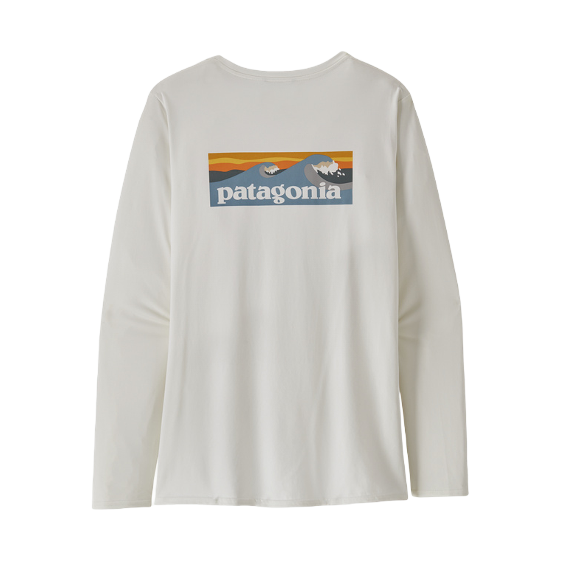 (W) 파타고니아 캐필린 쿨 롱 슬리브 티셔츠 화이트((W) Patagonia Capilene Cool Long Sleeve T-Shirt White) - 1
