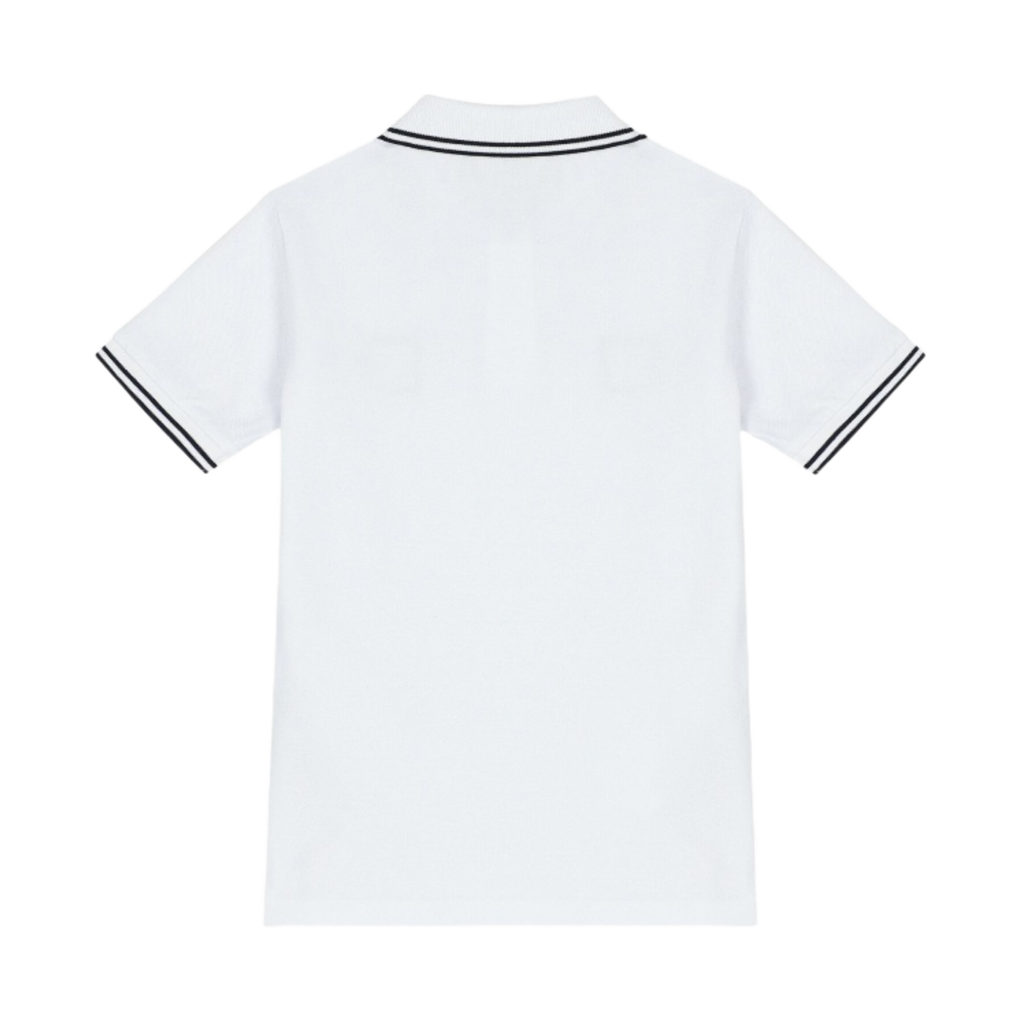 (키즈) 스톤 아일랜드 21348 숏슬리브 폴로 셔츠 화이트 - 24SS((Kids) Stone Island 21348 Short Sleeve Polo Shirt White - 24SS) - 2