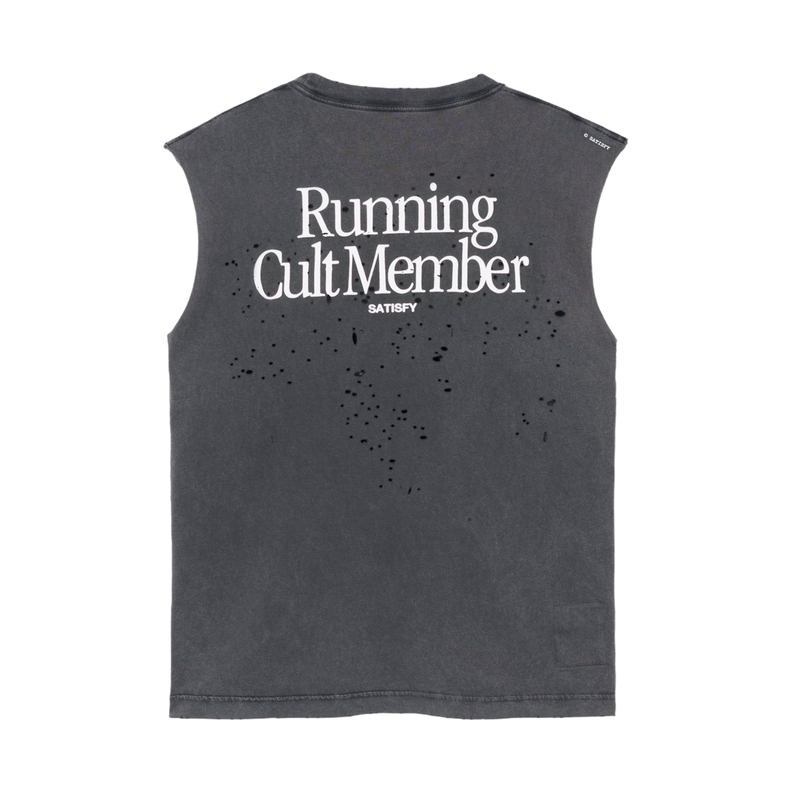 11005-AB-RCM Satisfy Mothtech Muscle T-Shirt Aged Black