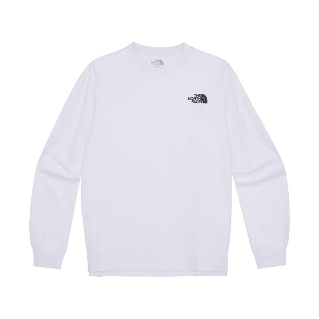 NT7TQ51K The North Face Essential L/S Roundneck T-Shirt White