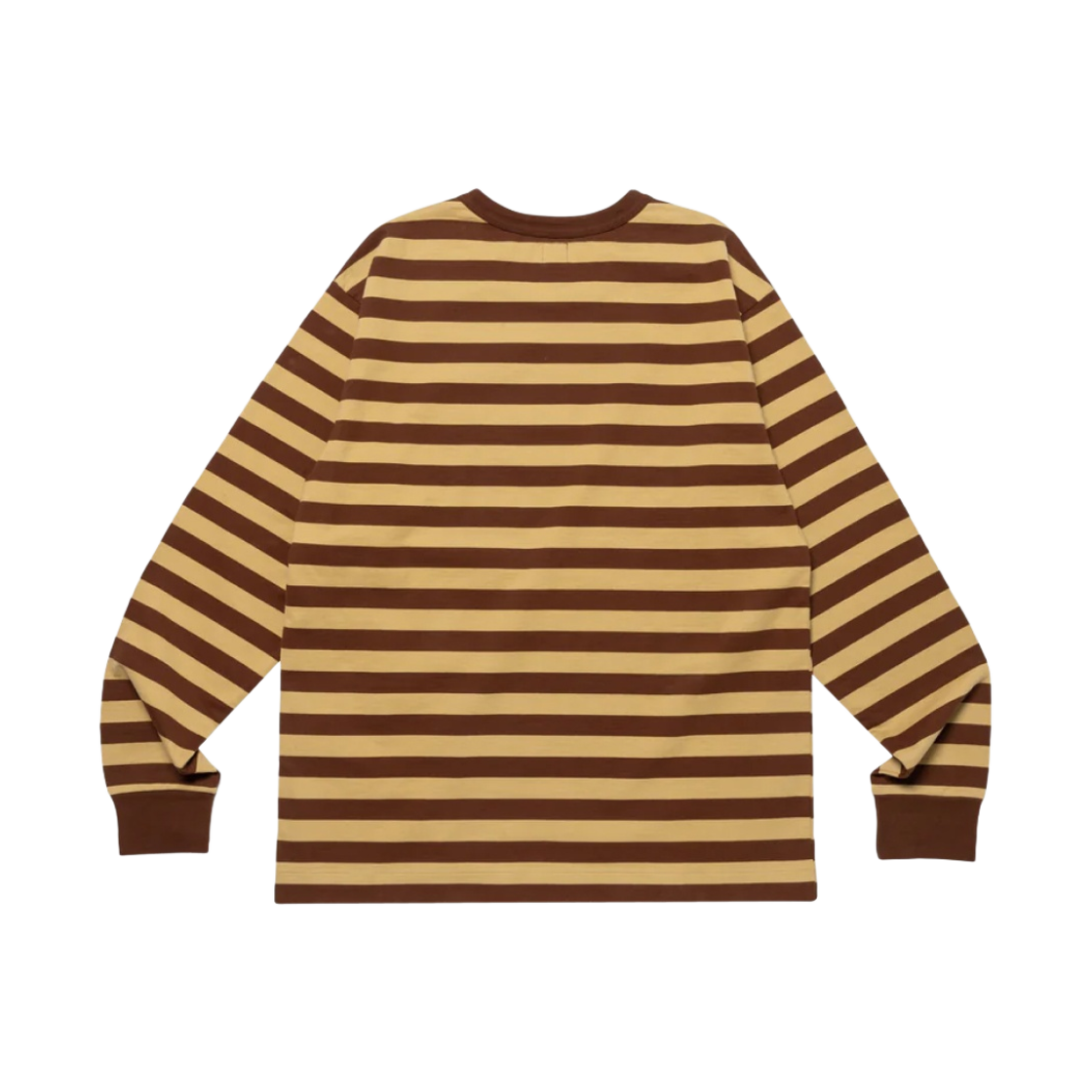 휴먼 메이드 스트라이프 롱슬리브 티셔츠 브라운(Human Made Striped L/S T-Shirt Brown) - 2