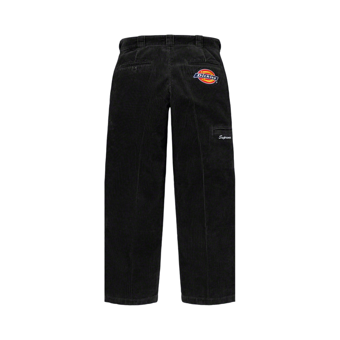 슈프림 x 디키즈 더블 니 코듀로이 워크 팬츠 블랙 - 22FW(Supreme x Dickies Double Knee Corduroy Work Pants Black - 22FW) - 2