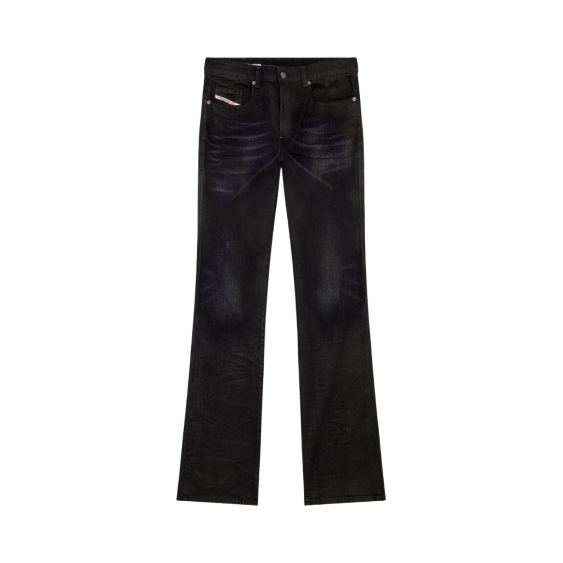 A1221809I19-02 Diesel Bootcut Jeans 1998 D-Buck 09i19 Black Dark Grey