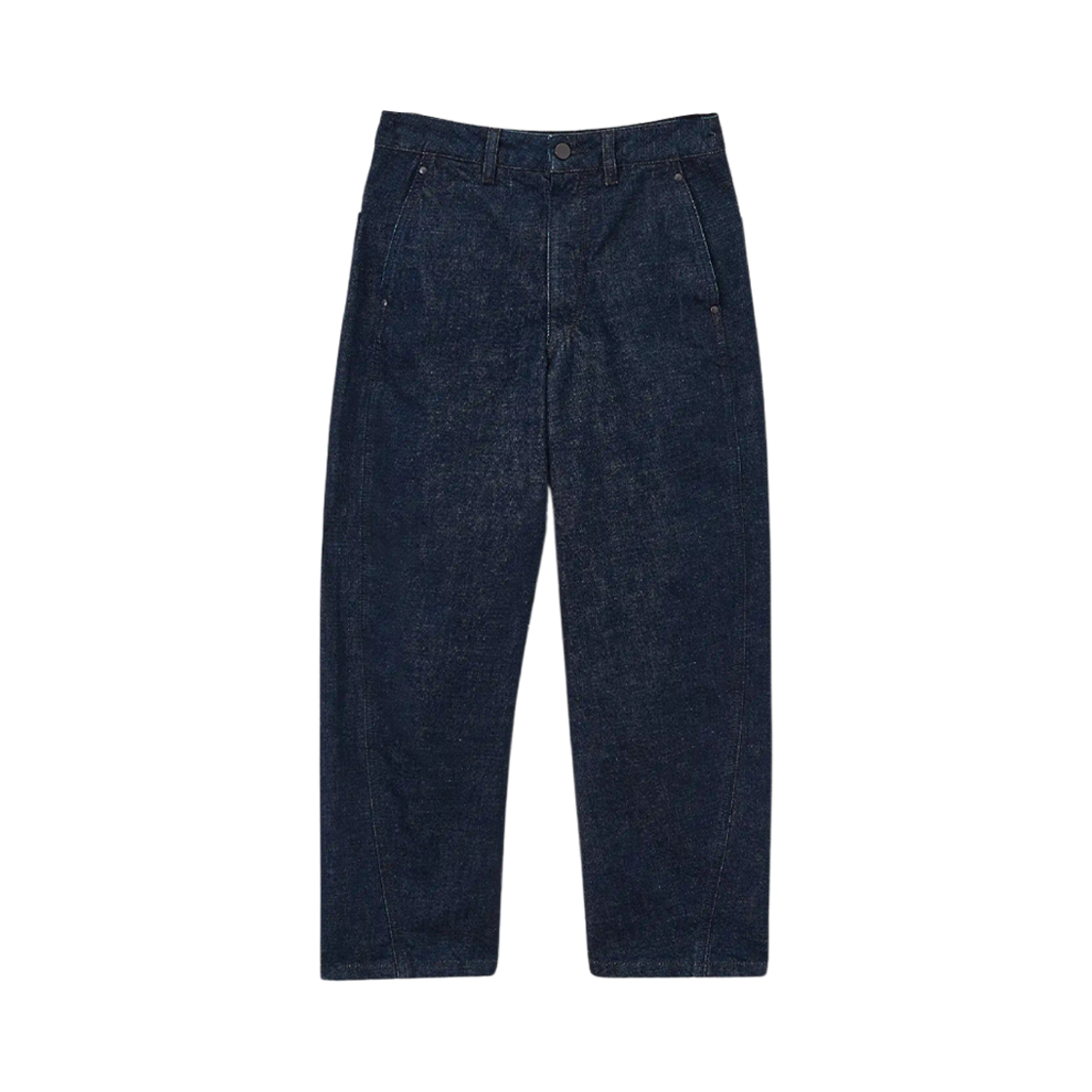 PA1051-LD068-760 (W) Lemaire Heavy Indigo Denim Twisted Pants Denim Indigo