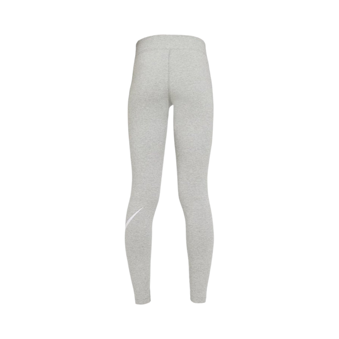 (W) 나이키 NSW 에센셜 미드 라이즈 스우시 레깅스 다크 그레이 헤더 - US/EU((W) Nike NSW Essential Mid Rise Swoosh Leggings Dark Grey Heather - US/EU) - 2