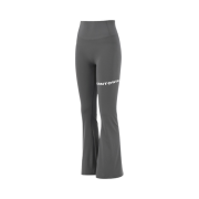 BORN TO WIN Borntowin Line Bootcut Leggings Grey