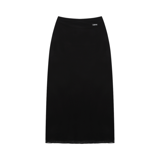 Label Mesh Long Skirt  - Black Lazyz Label Mesh Long Skirt  Black
