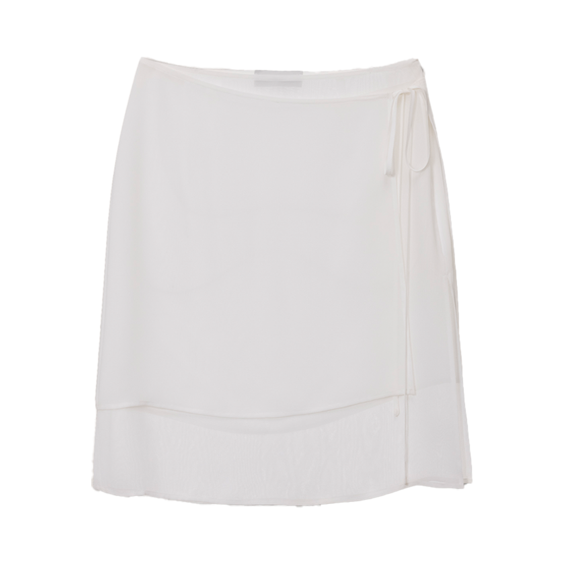 던스트 시어 레이어링 스커트 아이보리(Dunst Sheer Layering Skirt Ivory)