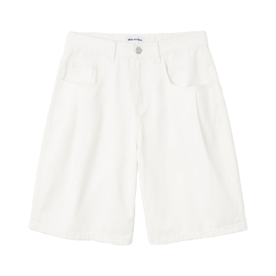 밀로 아카이브 데님 버뮤다 팬츠 오프 화이트