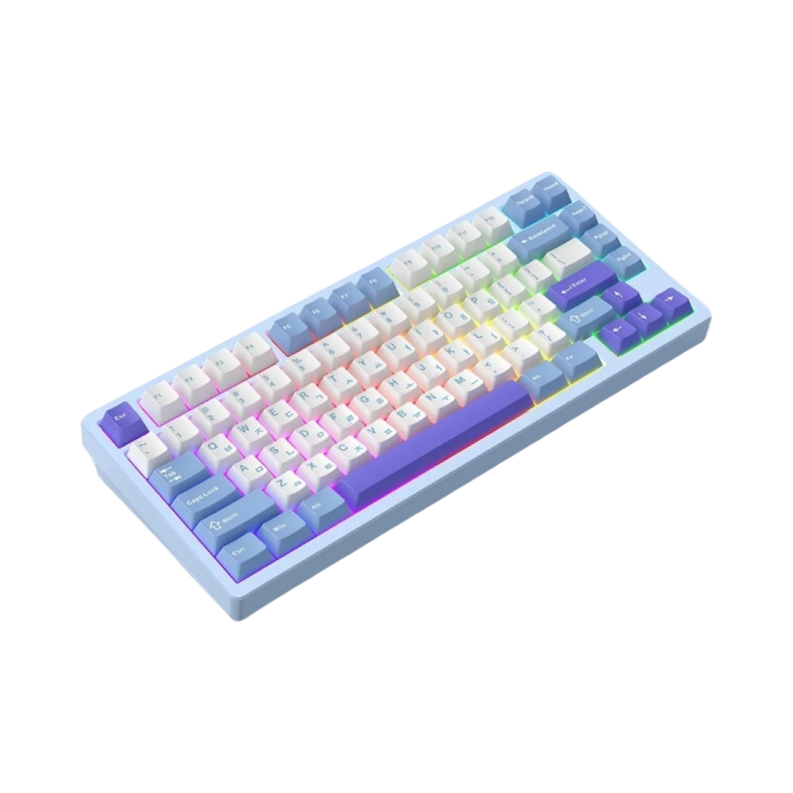 - Preflow Archon RE:AL HX Wired/Wireless Hot Swap TKL Wob Full Aluiminium Mechanical Keyboard Snow Moon Blue Korean Layout ( Korean Ver.)