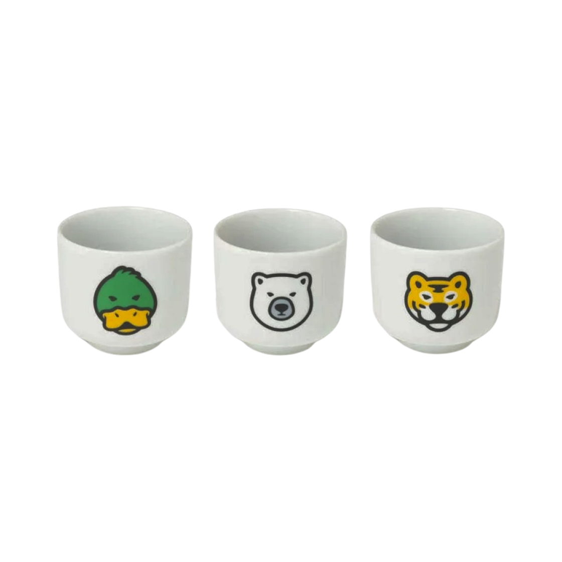 휴먼 메이드 사케 컵 화이트 (3개 세트)(Human Made Sake Cup White (Set of 3)) - 1