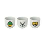 Human Made Sake Cup White (Set of 3)