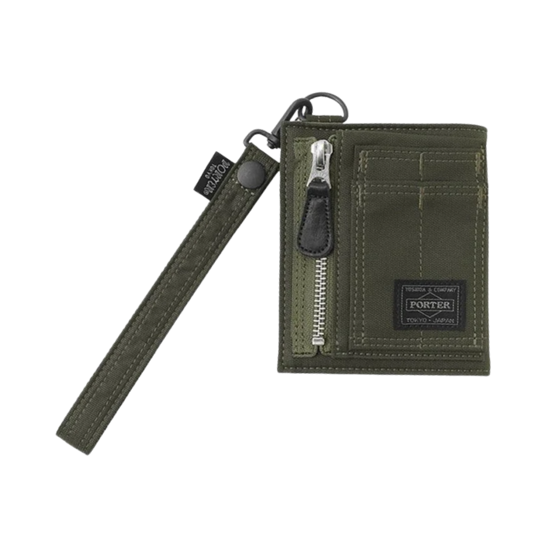 포터 플라잉 에이스 월렛 카키