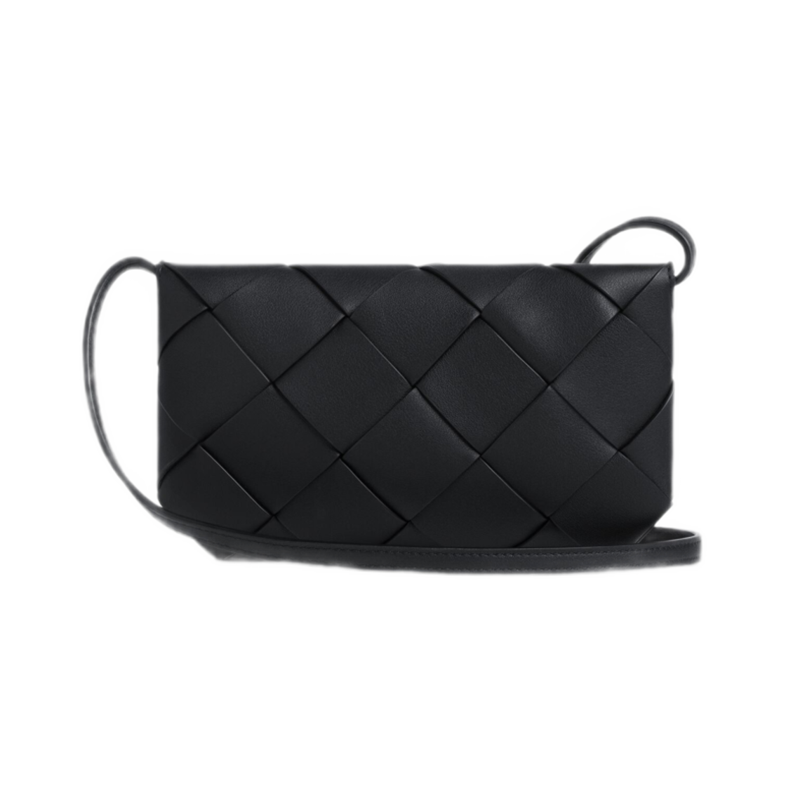보테가 베네타 디아고 폰 파우치 블랙(Bottega Veneta Diago Phone Pouch Black) - 2