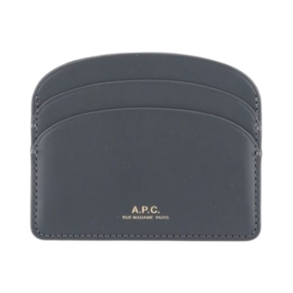 아페쎄 데미룬 카드 홀더 슬레이트 그레이(A.P.C. Demi-Lune Card Holder Slate Grey) - 1