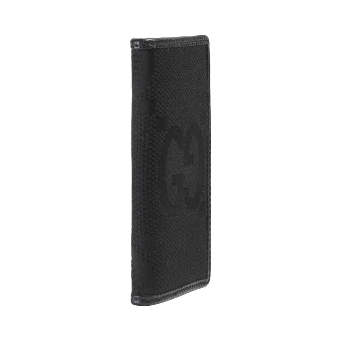 구찌 점보 GG 카드 케이스 블랙 캔버스(Gucci Jumbo GG Card Case Black Canvas) - 2