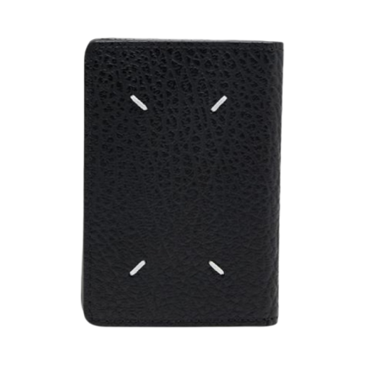 SA1VX0011P4455T8013 Maison Margiela Bovine Leather Card Holder Black