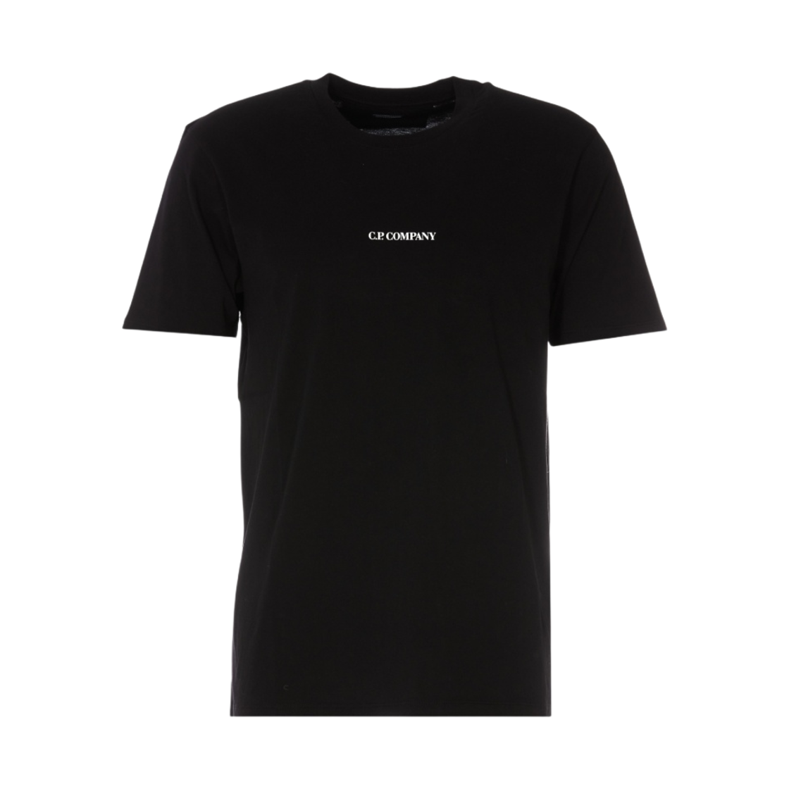C.P. 컴퍼니 30/1 저지 그래픽 로고 티셔츠 블랙 - 23SS(C.P. Company 30/1 Jersey Graphic Logo T-Shirt Black - 23SS) - 1