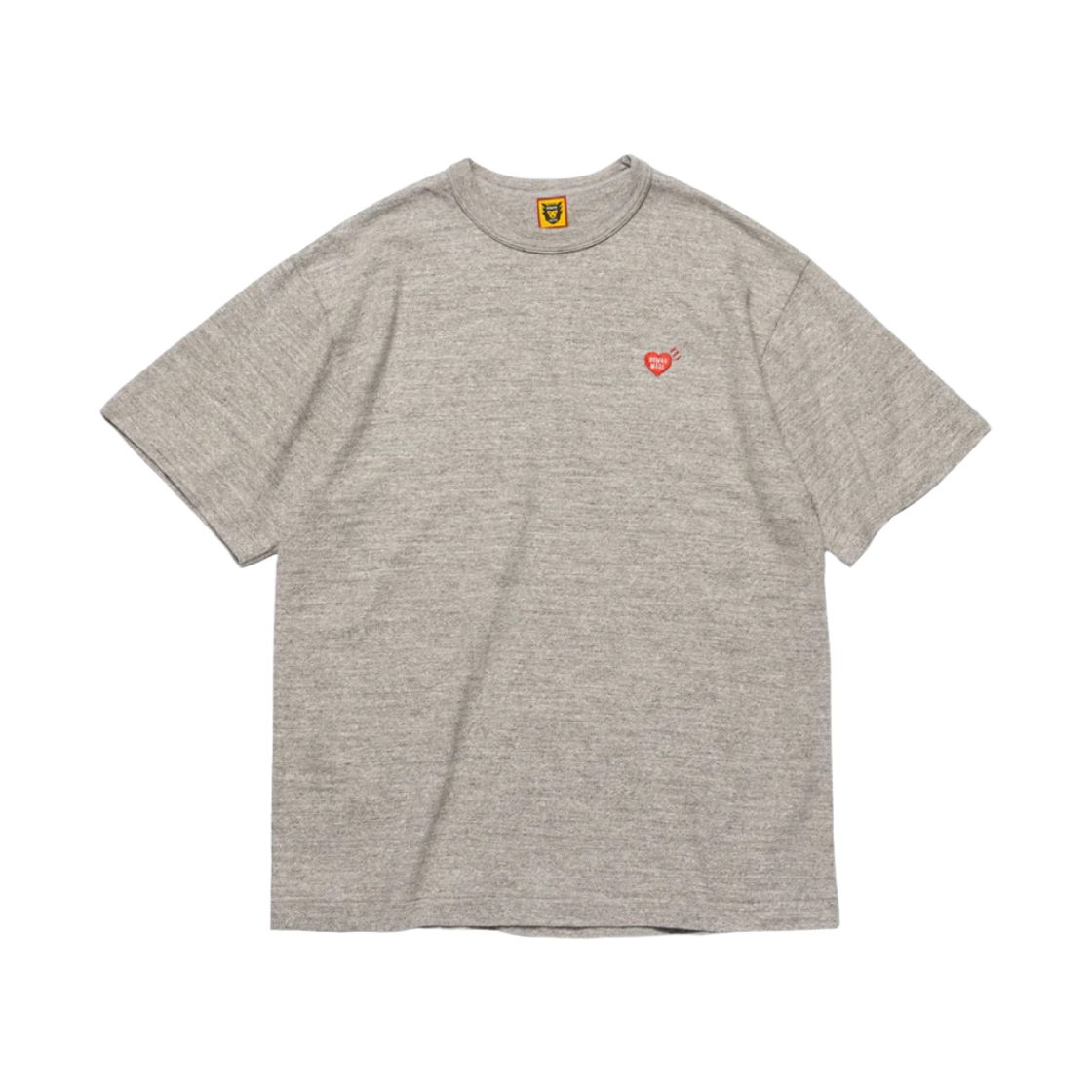 휴먼 메이드 하트 뱃지 티셔츠 그레이(Human Made Heart Badge T-Shirt Gray) - 1