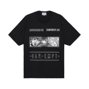 Cav Empt Justification T-Shirt Black - 23SS