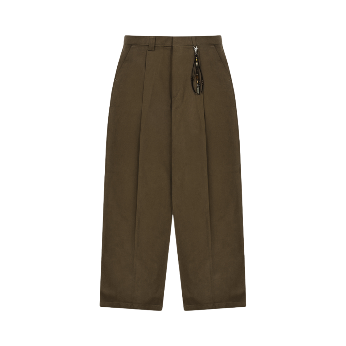 GT24WINTER09 BR The Greatest Cotton Keyring Pants Brown