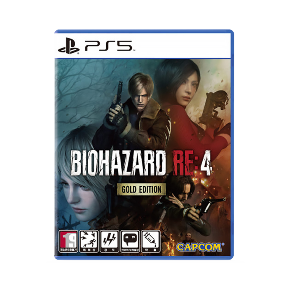 ELAS-10652 PlayStation 5 BIOHAZARD RE:4 Gold Edition