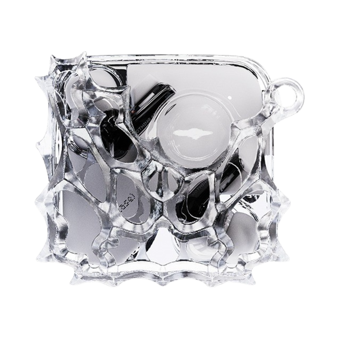 테스트 아티팩트 x 낫싱 이어 케이스 001 클리어(Test Artifact x Nothing Ear Case 001 Clear)