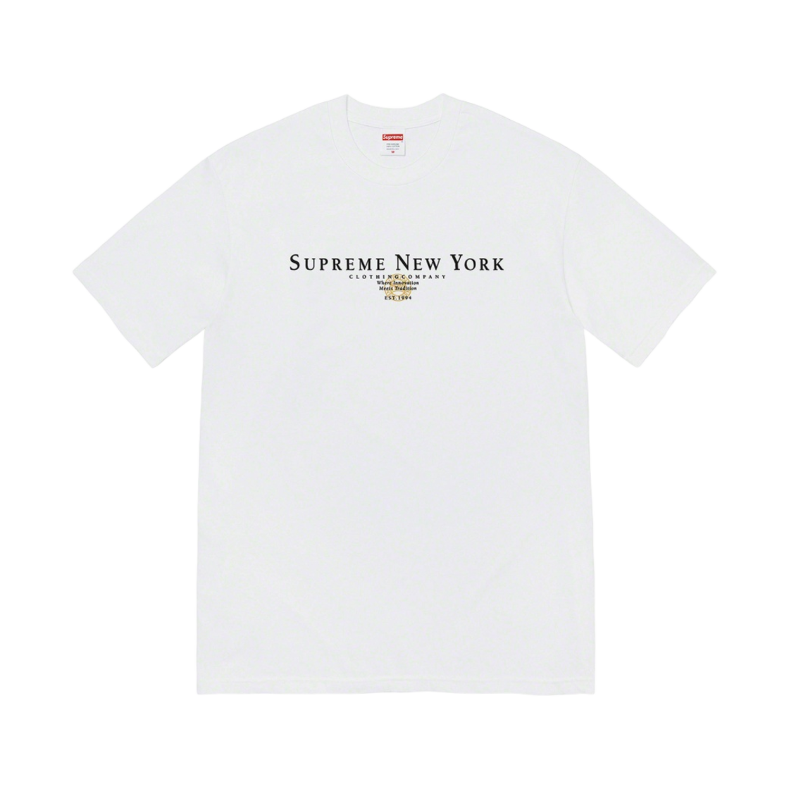 슈프림 트래디션 티셔츠 화이트 - 22FW(Supreme Tradition T-Shirt White - 22FW) - 1