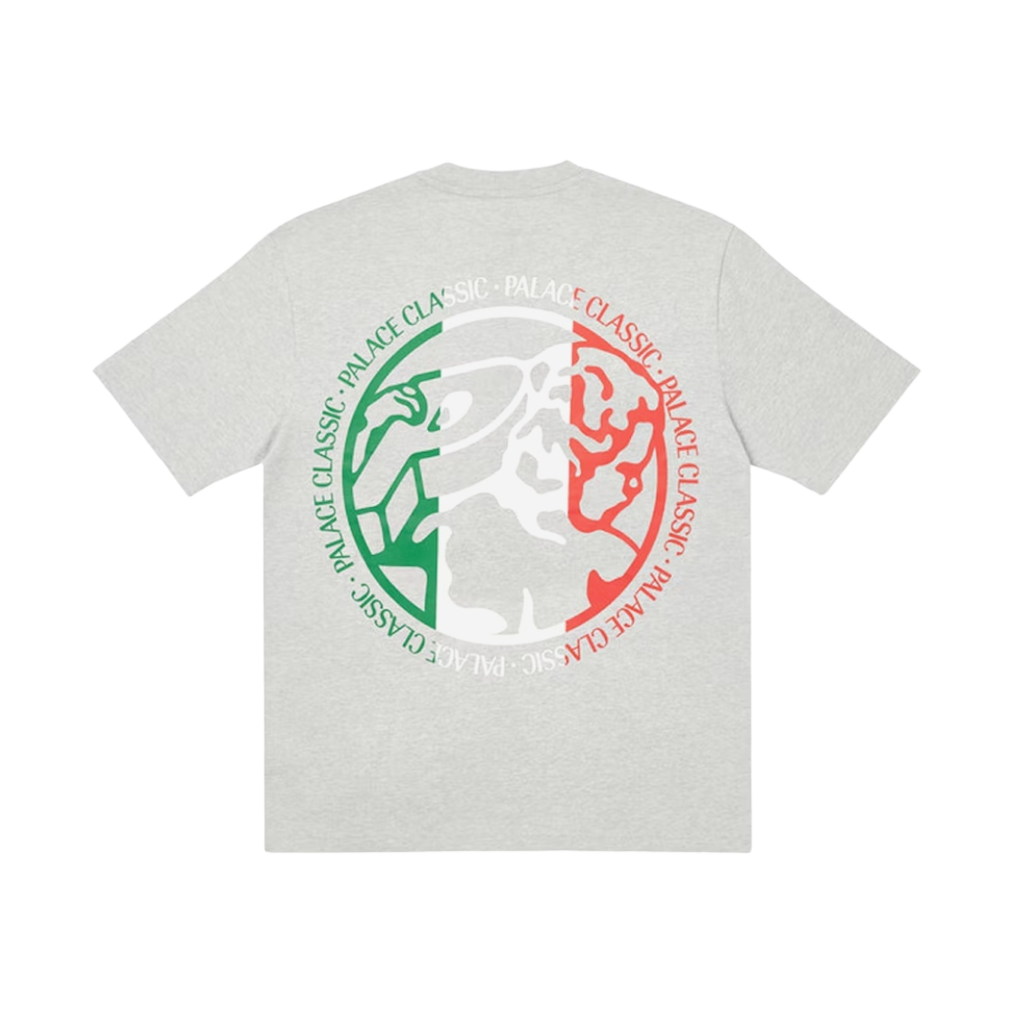 팔라스 클라시코 티셔츠 그레이 말 - 22SS(Palace Classico T-Shirt Grey Marl - 22SS) - 1