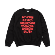 Thevinylhouse My House Sweatshirt Black