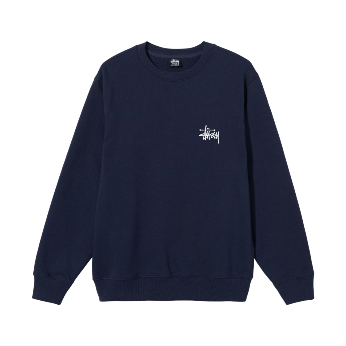 스투시 베이직 스투시 크루넥 네이비 2021(Stussy Basic Stussy Crew Navy 2021) - 2