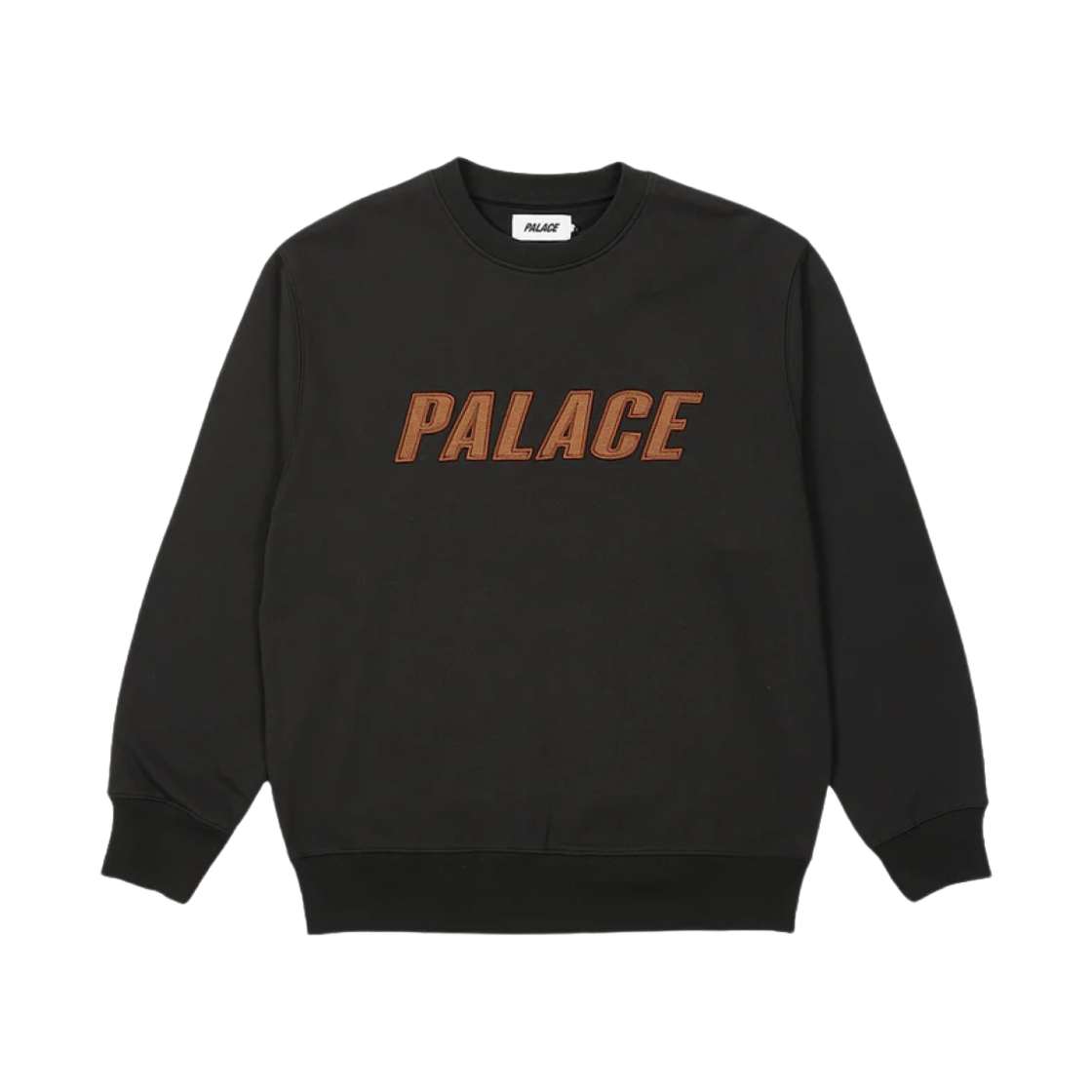 팔라스 이리디센트 아플리케 크루넥 블랙 - 23SS(Palace Iridescent Applique Crew Black - 23SS) - 1