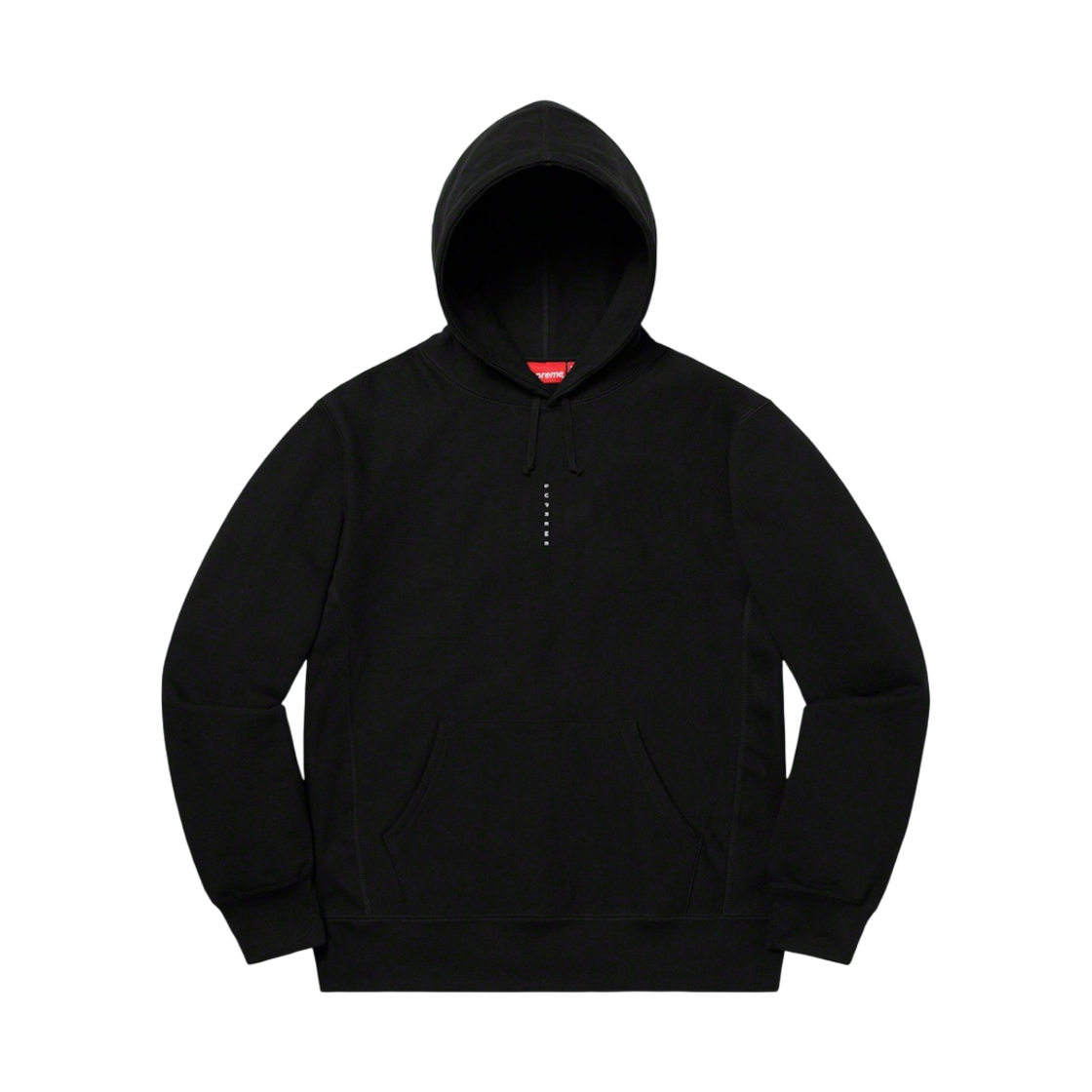 슈프림 마이크로 로고 후드 스웨트셔츠 블랙 - 20FW(Supreme Micro Logo Hooded Sweatshirt Black - 20FW) - 1