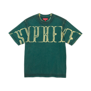 Supreme Overprint Knockout S/S Top Dark Teal - 23FW