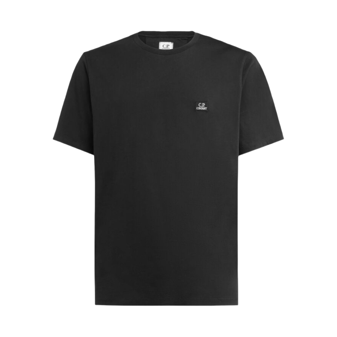 C.P. 컴퍼니 30/1 저지 스몰 로고 티셔츠 블랙 - 23FW(C.P. Company 30/1 Jersey Small Logo T-Shirt Black - 23FW) - 1