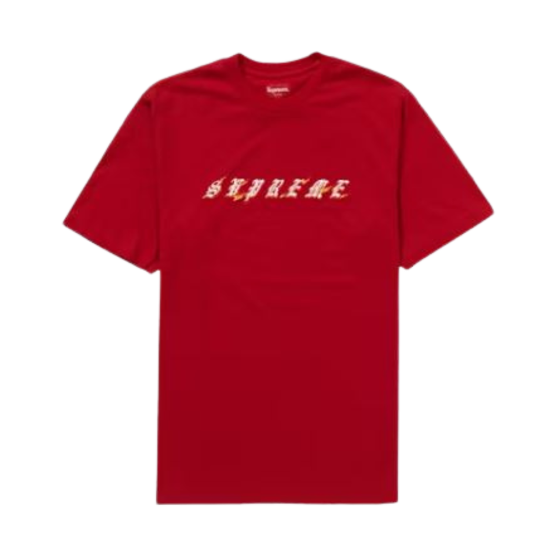 - Supreme Flames S/S Top Red - 22SS