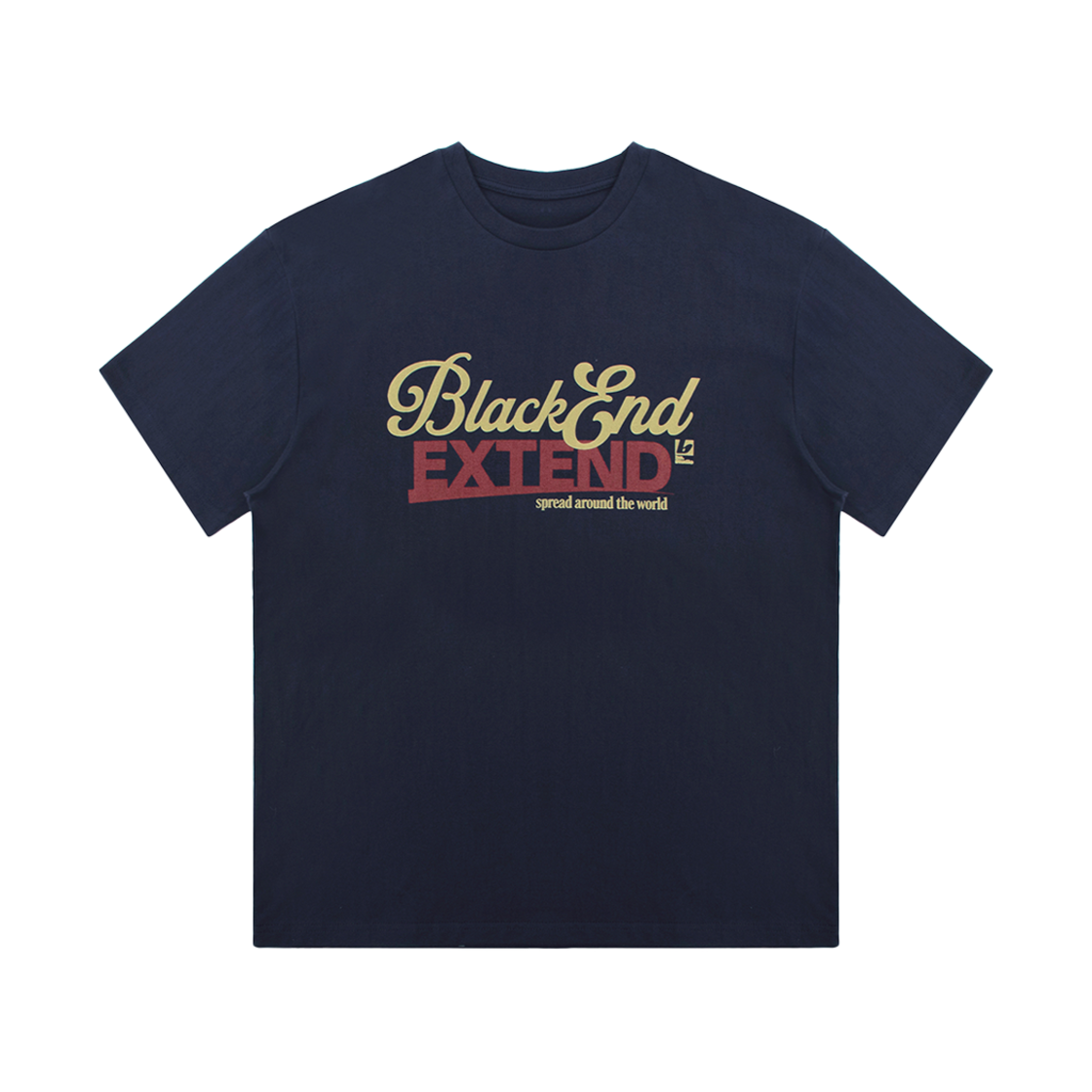 24HSCDMTS01NVY Cactusdonutmarket Classic Extend T-Shirt - Navy